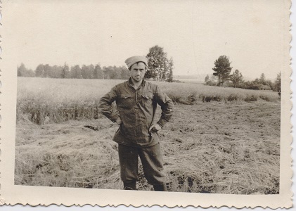 Маргарита Псык в колхозе